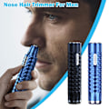 Miniatyrbilde 3 av 10: Nesehårstrimmer Barbering BLÅ blue
