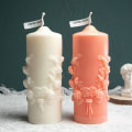 Miniatyrbillede 8 af 10: 3D Cylinder Lyseform Kage Resin Form MIDTE middle