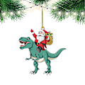 Miniatyrbilde 4 av 10: Juledinosaurpynt Juletredinosauranheng 10 10