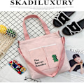 Miniatyrbillede 1 af 10: Student Tutorial Taske Totes Shopper Tasker PINK Pink