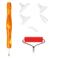 Miniatyrbillede 1 af 10: Diamond Painting Pen Point Drill Penne GUL GUL Yellow