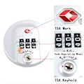 Miniatyrbild 7 av 7: 3-siffrigt kombinationslås Customs Password Lock Resväska Bagage