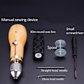 Miniatyrbilde 6 av 10: Leathercraft syverktøysett Skinnsysett STYLE A STYLE A Style A
