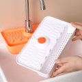 Miniatyrbilde 10 av 10: Kran Matte Vask Splash Guard HVIT white