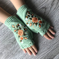 Pikkukuva 6 / 10: Neulotut Fingerless Gloves Fingerless Gloves TUMMANRUSKEA dark brown