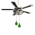 Miniatyrbillede 7 af 8: 2stk Fan Pull Chain Extension Chain Grøn