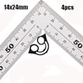 Miniatyrbilde 7 av 10: 4 Stk Stropper Kroker Snapspenner 15X25MM 15x25mm