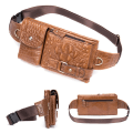 Miniatyrbild 3 av 10: Äkta läder Fanny Pack 06 06 06