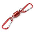 Pikkukuva 1 / 10: Lukkosolki Koukku Vuorikiipeilysolki PUNAINEN 2 SOJETTA 2 SOJETTA Red 2 buckles-2 buckles