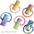 Miniatyrbillede 2 af 10: Datakabelbeskytter Silikone Datakabelopruller FARVE 3 FARVE 3 Color 3