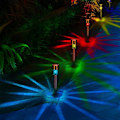Miniatyrbilde 7 av 10: LED Hagelys Solenergi FARGET LYS FARGET LYS colored light