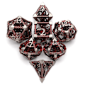 Miniatyrbilde 1 av 10: 7 stk DND metallterningsett Spillterning 02 02 02