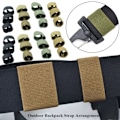 Miniatyrbilde 10 av 10: 2 stk stropp belte elastisk ring 3 3 3