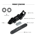 Miniatyrbillede 7 af 10: 1 sæt magnetisk krog Secure Keeps Lures Holdere SORT SORT Black