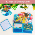 Pikkukuva 5 / 10: 3D Pops-up -kimppu paperikukkia 4 4 4