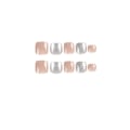 Miniatyrbillede 6 af 8: 24 stk. Falske tånegle Pink Gradient JP2431 JP2431 JP2431