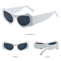 Miniatyrbillede 10 af 10: Cat Eye Solbriller Solbriller til Damer SORT-SORT SORT-SORT Black-Black