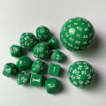 Miniatyrbild 9 av 10: 15st Tärningsset Speltärningar RÖD red