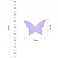 Pikkukuva 2 / 9: 5kpl Butterfly Garland Riippuva lippu lippu PUNAINEN Red