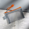 Miniatyrbillede 10 af 10: 6 PAKKER Nylon Mesh Card Opbevaringsposer Små lynlåsposer SORT BLACK