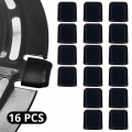 Miniatyrbilde 10 av 10: Luftfrityr-gummi støtdempere 8 stk 8 stk 8Pcs