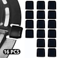Pikkukuva 10 / 10: Ilmakypsentimen kumikolmioita 8 kpl 8 kpl 8Pcs
