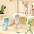 Miniatyrbillede 4 af 10: LED Natlys Skrivebordslampe PINK SQUARE SQUARE pink square-square