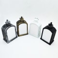 Miniatyrbillede 5 af 10: Natlys julemandslanterne SORT black