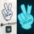 Miniatyrbilde 9 av 10: LED-bil-klistremerke Frontrute-klistremerke A A A