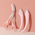 Pikkukuva 9 / 10: Comb Eyebrow Sakset Kauneus Sakset PINK Pink