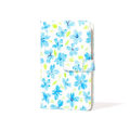 Miniatyrbilde 1 av 8: Instant Camera Photo Album 3 tommers bildeoppbevaringsveske BLÅ Blue Flower