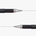 Miniatyrbillede 5 af 10: 10STK Roller Pen Gel Pen 02-SORT BLÆK 02-SORT BLÆK 02-Black Ink
