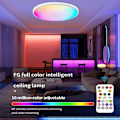 Miniatyrbillede 9 af 10: Smart Loftslampe LED-lys US US US