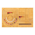 Miniatyrbilde 1 av 10: Bamboo Combo Beading Board Bead Board Design A A A