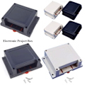 Miniatyrbillede 5 af 10: Elektronisk Project Box Vandtæt Cover Project SORT Black