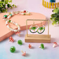 Miniatyrbillede 5 af 5: 24 Stk Svampe Charm Resin Sød