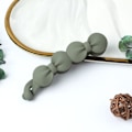 Miniatyrbillede 1 af 10: Sløjfe Ovale Bananclips Matte Hårclips GREEN STYLE 2 STYLE 2 Green Style 2-Style 2