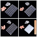 Miniatyrbilde 6 av 10: Mini Murstens Silikonform Flis Modellform 1 1
