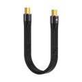 Pikkukuva 1 / 9: Thunder-bolt 4 USB-C-kaapeli Type C Datajohto 22CM KAAPELI 22CM 22cm Cable