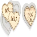 Pikkukuva 1 / 5: 2kpl Heart Fondant Molds Häät Suklaamuotit Molds