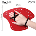 Miniatyrbillede 1 af 10: Flipper Flat Paddle Swim Paddle RED M red M