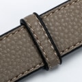 Miniatyrbillede 2 af 10: Håndtaskerem i ægte læder Skulder Crossbody-rem GRÅ grey