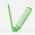 Miniatyrbillede 1 af 10: 4stk Foldende lommekamme Hårkam GRØN 4STK 4STK green 4pcs-4pcs