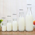 Miniatyrbillede 1 af 9: Glas Mælkeflasker Mælkedrikflaske 250ML 250ML 250ml