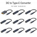 Miniatyrbillede 7 af 7: DC til Type C Converter Laptop Ladekabel 7,4X0,6MM 7,4X0,6MM 7.4x0.6mm