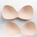 Miniatyrbillede 8 af 10: 2 par svampe bh-puder Bikini-indlægspuder SORT M M black M-M