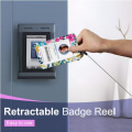 Miniatyrbillede 5 af 5: ID Badge Holder Navneskilt Snore Badge Holder med tilbagetrækkelig