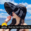 Miniatyrbilde 6 av 10: Shell Sunshade Hat Bøttehetter SVART black