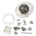 Pikkukuva 7 / 7: Crystal Puzzle Saturnus LÄPINÄVÄ transparent