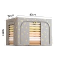 Pikkukuva 2 / 10: Quilt Organizer Vaatteet Peittolaatikko GRAY SINGLE WINDOW SINGLE grey single window-single window